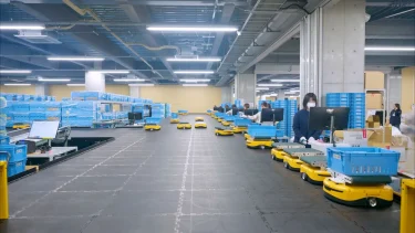 ほくやく新川物流センターの現場イメージ